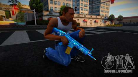 Winter Style M4 para GTA San Andreas