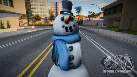 Muñeco de nieve 2 para GTA San Andreas