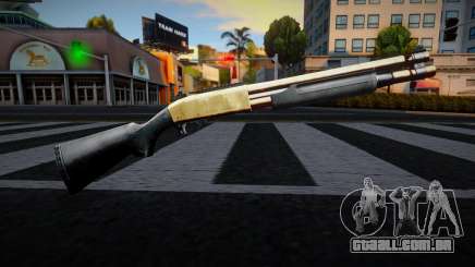 Gold Chromegun para GTA San Andreas