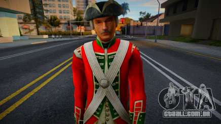 Fuzileiros Navais Ingleses (século 18) v10 para GTA San Andreas