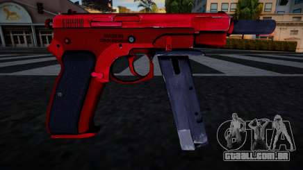 CZ-75 Red by sionerZ para GTA San Andreas