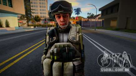 Soldado dos EUA (envelope do Exército das Américas 4) para GTA San Andreas