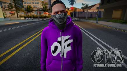 Purple Skin 2 para GTA San Andreas