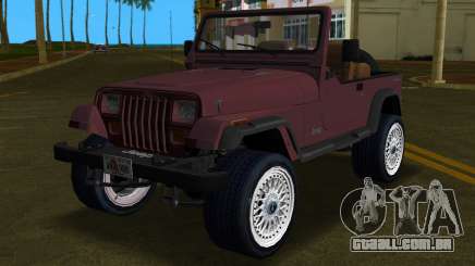 Jeep Wrangler 88 para GTA Vice City