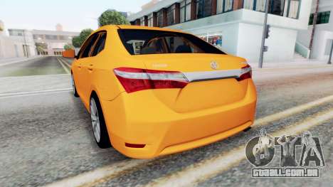 Toyota Corolla Taxi Baghdad para GTA San Andreas