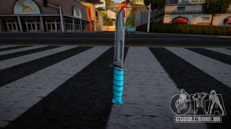 Blue Knifecur para GTA San Andreas