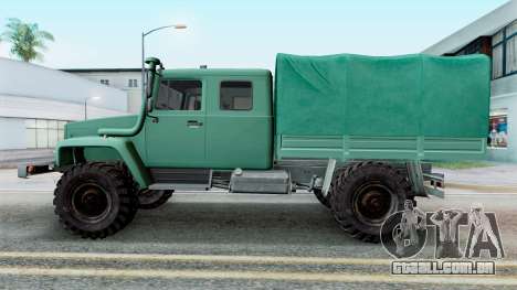 GAZ-3308 Sadko Cabine de duas fileiras para GTA San Andreas