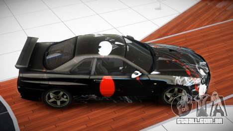 Nissan Skyline R34 GT-R XS S6 para GTA 4
