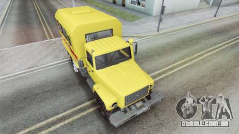 GAZ-3308 Serviço de gás Sadko Avariyna para GTA San Andreas