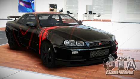 Nissan Skyline R34 ZT-X S2 para GTA 4