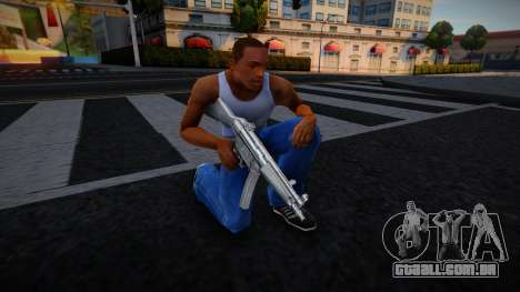 Blue Mp5lng para GTA San Andreas