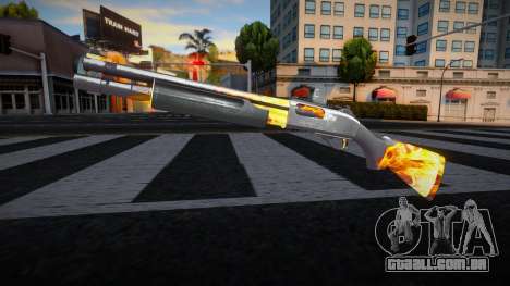 Gun Chromegun para GTA San Andreas