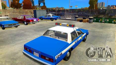 Chevrolet Impala 1985 Departamento de Polícia de para GTA 4