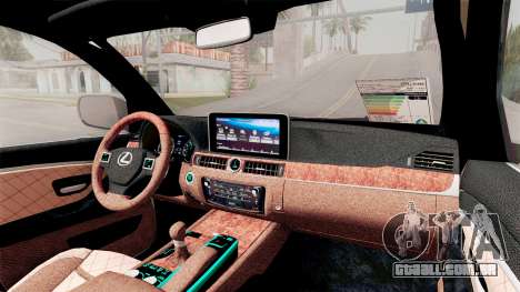 Lexus LX 570 2016 DagDrive para GTA San Andreas