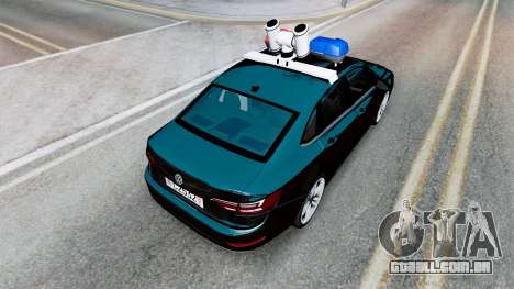 Volkswagen Jetta Police (A7) 2021 para GTA San Andreas