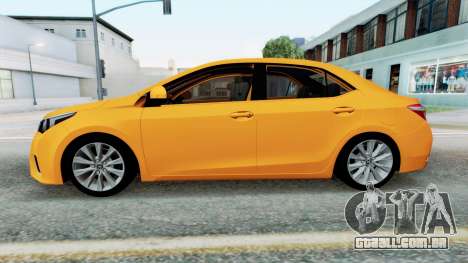 Toyota Corolla Taxi Baghdad para GTA San Andreas