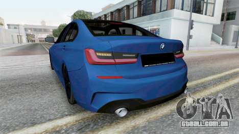 BMW 330i M Sport (G20) 2019 para GTA San Andreas