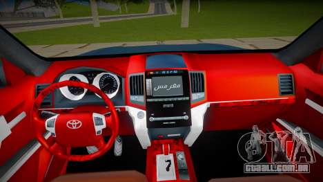 Toyota Land Cruiser 200 Restayling para GTA San Andreas