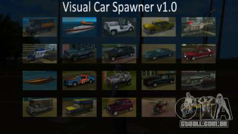 Visual Car Spawner v1.0 para GTA Vice City