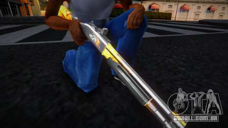 Gun Chromegun para GTA San Andreas