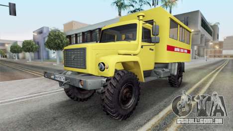 GAZ-3308 Serviço de gás Sadko Avariyna para GTA San Andreas