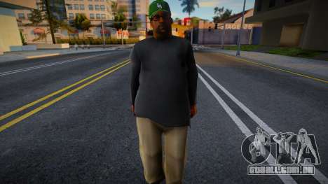 Character Redesigned - Big Smoke para GTA San Andreas