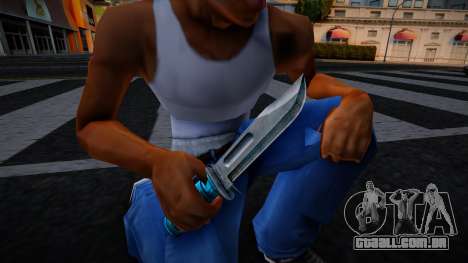 Blue Knifecur para GTA San Andreas