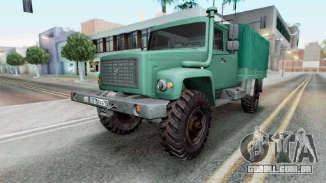 GAZ-3308 Sadko Cabine de duas fileiras para GTA San Andreas