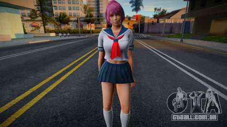 DOAXVV Yukino Sailor School v1 para GTA San Andreas