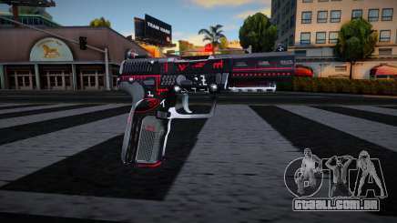 Black Red Gun - Desert Eagle para GTA San Andreas