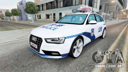 Audi A4 Avant China Polícia (B8) 2012 para GTA San Andreas