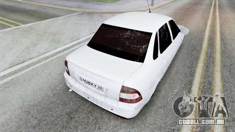 Lada Priora Sedan (2170) Sujo para GTA San Andreas
