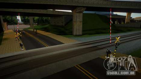 Railroad Crossing Mod South Korean v2 para GTA San Andreas