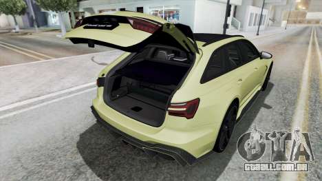 Audi RS 6 Avant Keyvany (C8) 2022 para GTA San Andreas