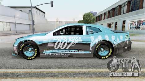 Chevrolet Camaro ZL1 NASCAR Race Car 2018 para GTA San Andreas