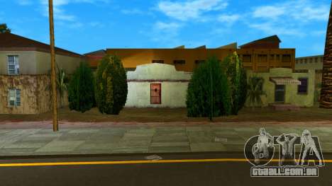 Nova estrada, grama, árvores, calçada HQ HD para GTA Vice City