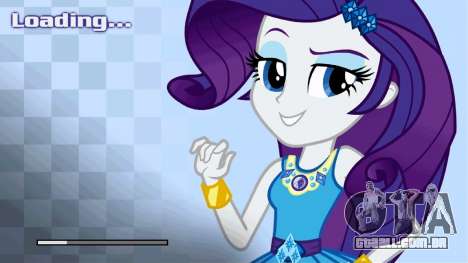 MLP Equestria Girls Loading Screen para GTA San Andreas