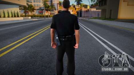 Police Gangster Style (No Hat) para GTA San Andreas