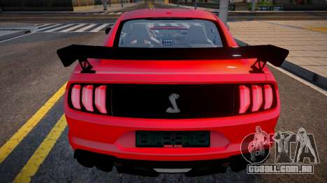 Mustang Shelby GT500 2020 para GTA San Andreas