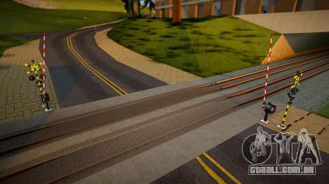 Railroad Crossing Mod South Korean v1 para GTA San Andreas