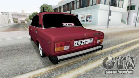 VAZ-2105 Zhiguli 1997 para GTA San Andreas