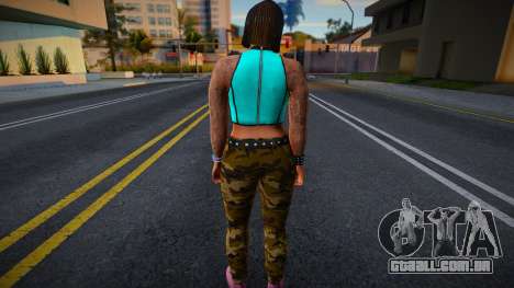 GTA Online Luchadora DLC Drug Wars v2 para GTA San Andreas