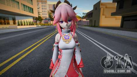 Yae Miko Genshin Impact v1 para GTA San Andreas