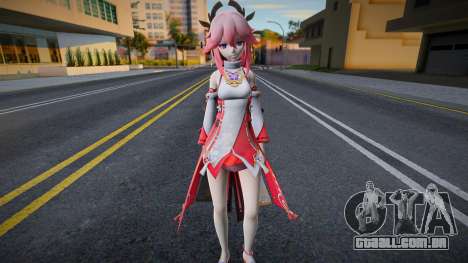 Yae Miko Genshin Impact v1 para GTA San Andreas