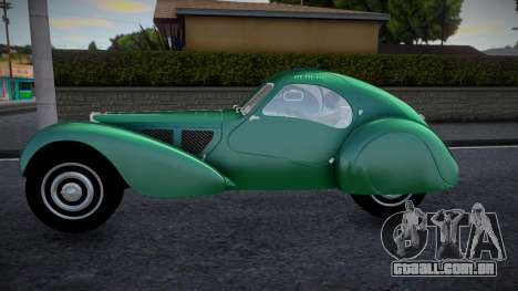 Bugatti Type 57sc Atlantic 1936 para GTA San Andreas