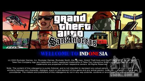 GTA V Style Loadscreen Indonesia para GTA San Andreas
