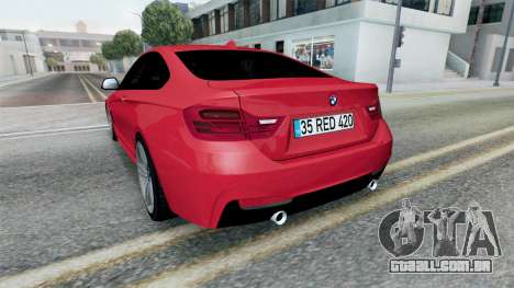 BMW 435i Coupe M Sport Package (F32) 2013 para GTA San Andreas