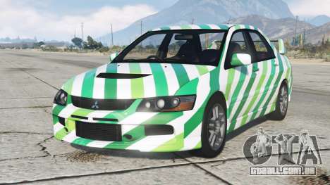 Mitsubishi Lancer Evolution IX Caribbean Green