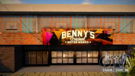Bennys Original Autoworks San fierro Workshop para GTA San Andreas