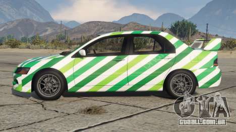 Mitsubishi Lancer Evolution IX Caribbean Green